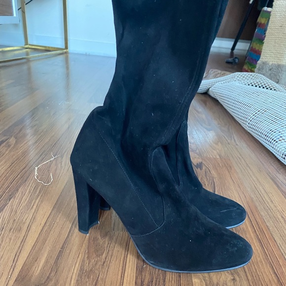 Stuart Weitzman Over the knee suede boots - Picture 6 of 7